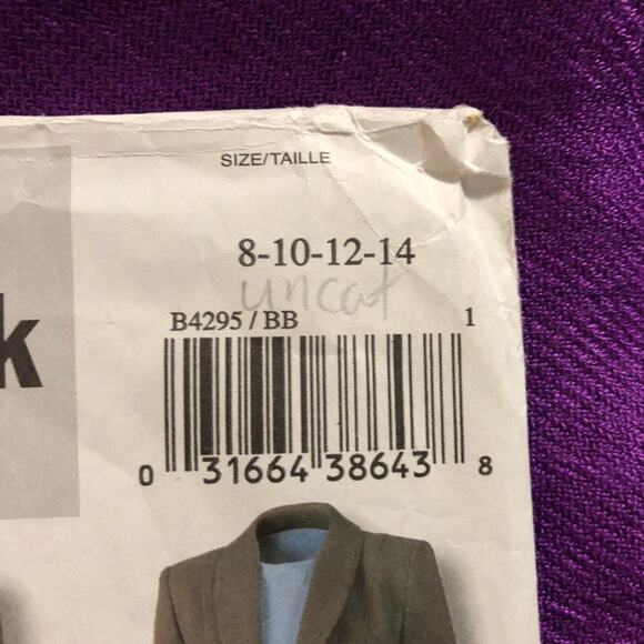 Butterick 4295 pattern womens workwear separates sz 8 10 12 - Picture 2 of 8